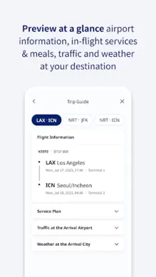 Korean Air My android App screenshot 9